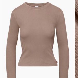 TNA Ribbed Cropped Longsleeve